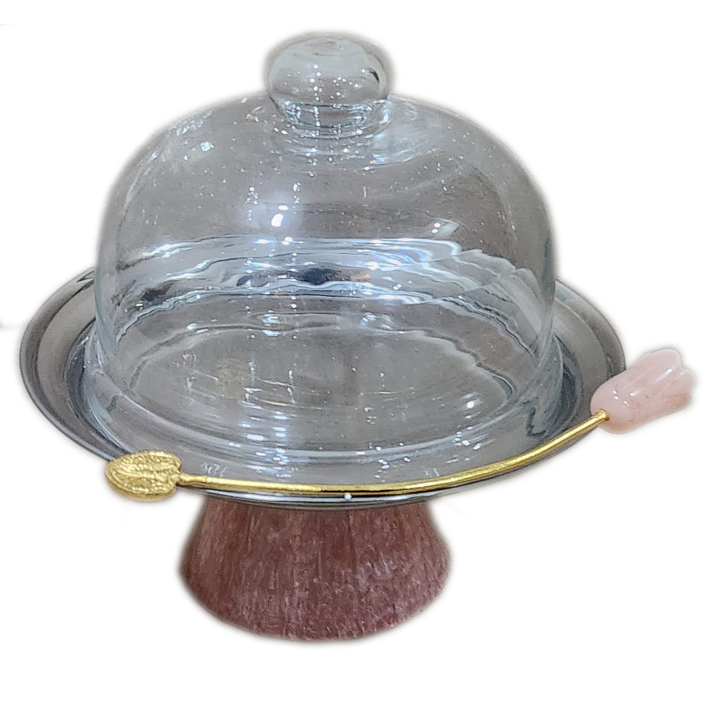 Cake Stand and  Glass Dome