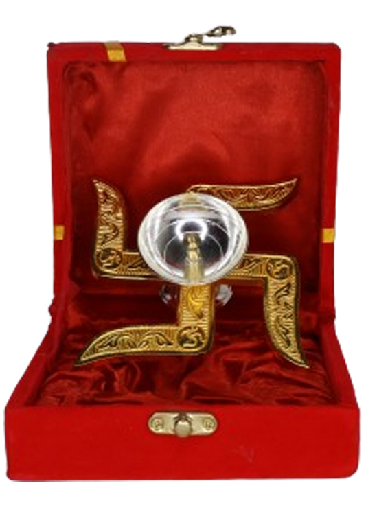 Swastik with Diya Set