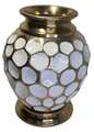 Vase With Honeycomb Design