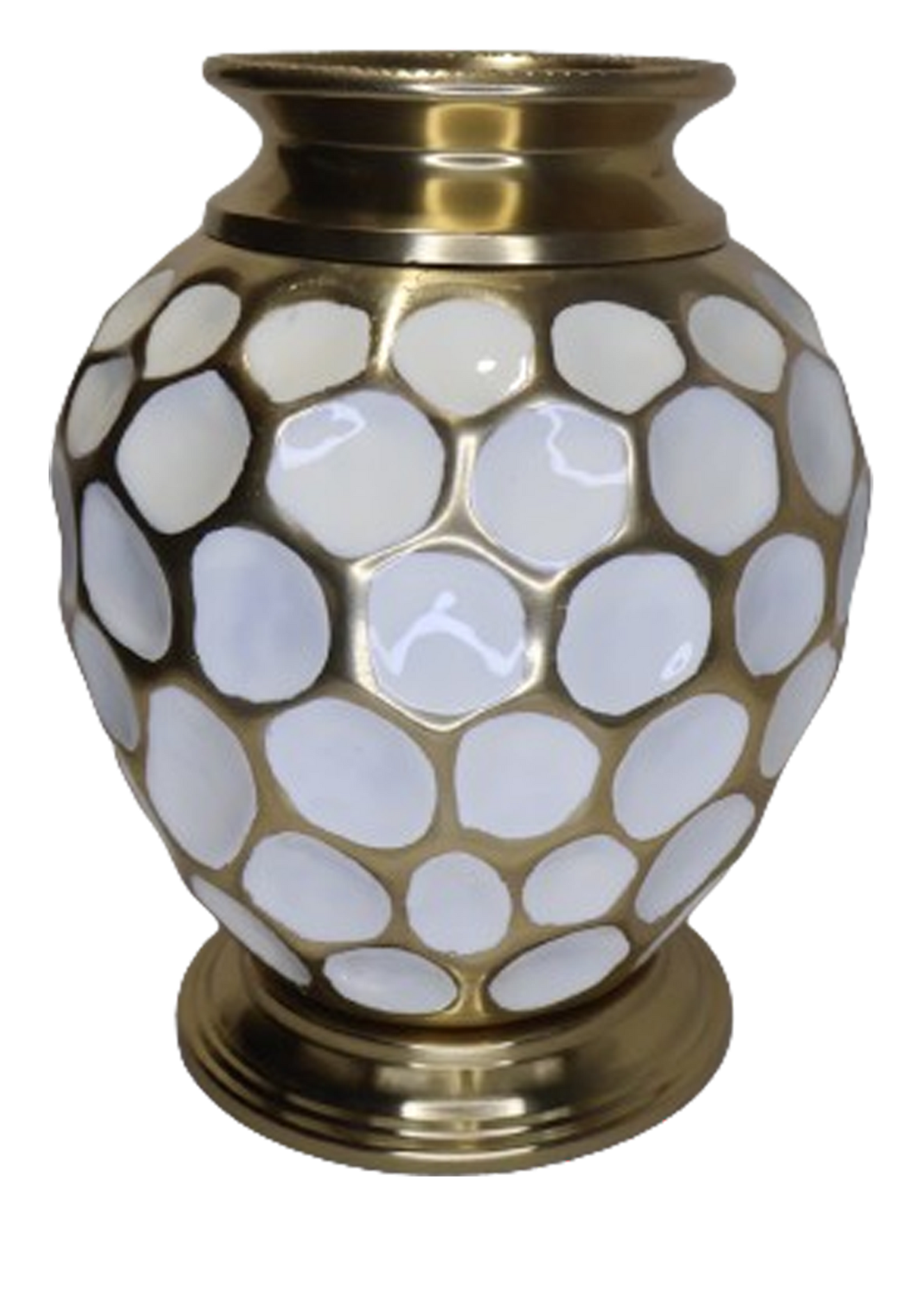 Vase With Honeycomb Design